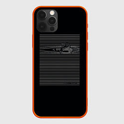 Чехол для iPhone 12 Pro ROAR! DINO, цвет: 3D-красный