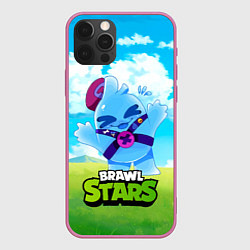 Чехол для iPhone 12 Pro Сквик Squeak Brawl Stars, цвет: 3D-малиновый