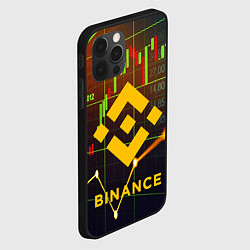 Чехол для iPhone 12 Pro BINANCE БИНАНС БАНАН, цвет: 3D-черный — фото 2