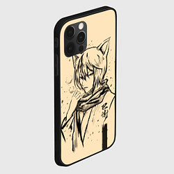 Чехол для iPhone 12 Pro Kitsune Tomoe, цвет: 3D-черный — фото 2