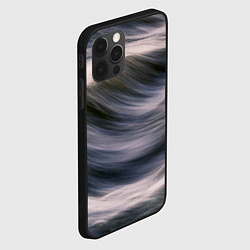 Чехол для iPhone 12 Pro Море волнуется, цвет: 3D-черный — фото 2
