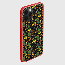 Чехол для iPhone 12 Pro Время порыбачить, цвет: 3D-красный — фото 2
