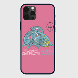 Чехол iPhone 12 Pro 21 pilots scaled and icy dragon