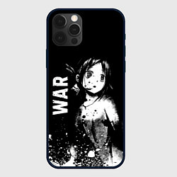 Чехол для iPhone 12 Pro War, цвет: 3D-черный
