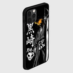 Чехол для iPhone 12 Pro Bleach, Ичиго с мечом, цвет: 3D-черный — фото 2