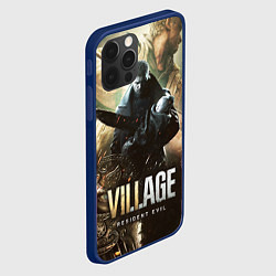 Чехол для iPhone 12 Pro Resident Evil Village, цвет: 3D-тёмно-синий — фото 2