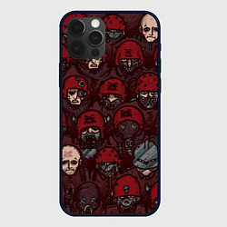 Чехол для iPhone 12 Pro BLOODPACT, цвет: 3D-черный