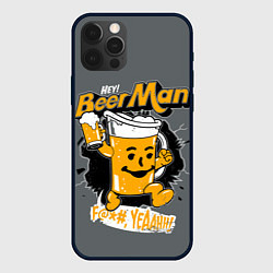 Чехол iPhone 12 Pro BEER MAN