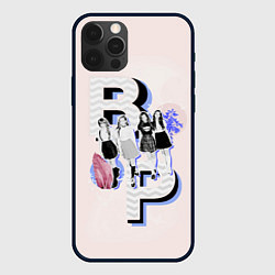Чехол для iPhone 12 Pro BP Style, цвет: 3D-черный