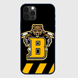 Чехол для iPhone 12 Pro BOSTON BRUINS, цвет: 3D-черный