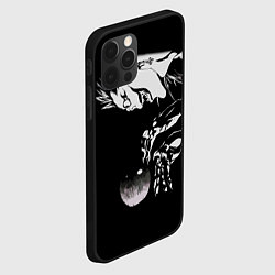 Чехол для iPhone 12 Pro Рюк и яблоко Death Note, цвет: 3D-черный — фото 2