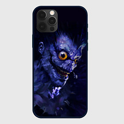 Чехол для iPhone 12 Pro Death Note персонаж Рюк, цвет: 3D-черный