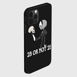 Чехол для iPhone 12 Pro 2B OR NOT 2B, цвет: 3D-черный — фото 2