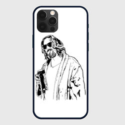 Чехол для iPhone 12 Pro Большой Лебовски Big Lebowski, цвет: 3D-черный