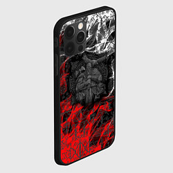 Чехол для iPhone 12 Pro Викинги, цвет: 3D-черный — фото 2