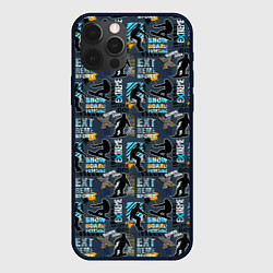 Чехол iPhone 12 Pro SNOWBOARD