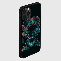 Чехол для iPhone 12 Pro Любовь в апокалипсисе, цвет: 3D-черный — фото 2