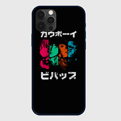 Чехол для iPhone 12 Pro Cowboy Bebop, цвет: 3D-черный