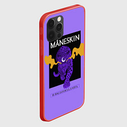 Чехол для iPhone 12 Pro Maneskin, цвет: 3D-красный — фото 2