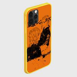 Чехол для iPhone 12 Pro Токийские мстители ораньжевый, цвет: 3D-желтый — фото 2