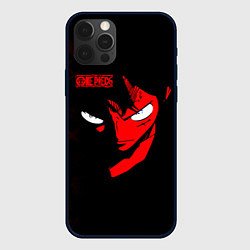 Чехол iPhone 12 Pro Взгляд Луффи One Piece