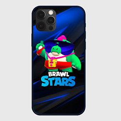 Чехол для iPhone 12 Pro Базз Buzz Brawl Stars, цвет: 3D-черный