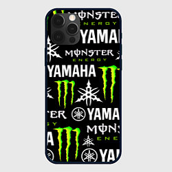 Чехол для iPhone 12 Pro YAMAHA X MONSTER SPORT, цвет: 3D-черный