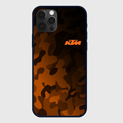 Чехол iPhone 12 Pro KTM КТМ CAMO RACING