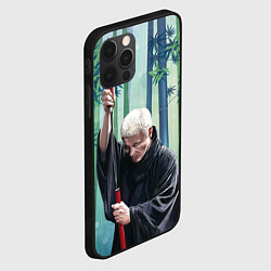 Чехол для iPhone 12 Pro Слепой самурай Затойчи, цвет: 3D-черный — фото 2