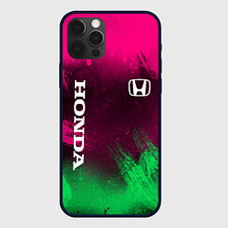 Чехол для iPhone 12 Pro NEON HONDA НЕОН ХОНДА, цвет: 3D-черный