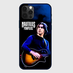 Чехол для iPhone 12 Pro Вячеслав Бутусов Nautilus Pompilius, цвет: 3D-черный