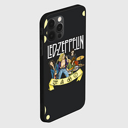 Чехол для iPhone 12 Pro LED ZEPPELIN ЛЕД ЗЕППЕЛИН Z, цвет: 3D-черный — фото 2