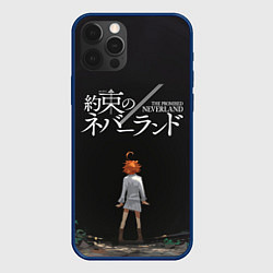 Чехол для iPhone 12 Pro Emma The Promised Neverland Z, цвет: 3D-тёмно-синий
