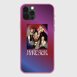 Чехол для iPhone 12 Pro Maneskin forever, цвет: 3D-малиновый