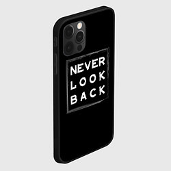 Чехол для iPhone 12 Pro Никогда не оглядывайся назад, цвет: 3D-черный — фото 2