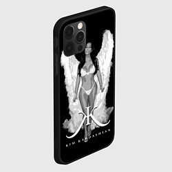 Чехол для iPhone 12 Pro Ким Кардашьян, цвет: 3D-черный — фото 2