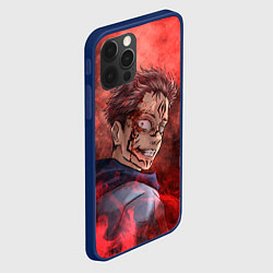 Чехол для iPhone 12 Pro Itadori Yuji Магическая битва, цвет: 3D-тёмно-синий — фото 2