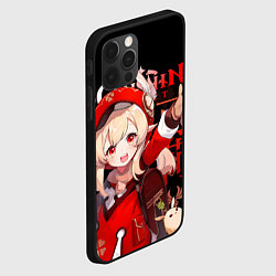 Чехол для iPhone 12 Pro Кли, Genshin Impact, цвет: 3D-черный — фото 2