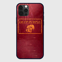 Чехол для iPhone 12 Pro Live in Europe 1993 - Deep Purple, цвет: 3D-черный