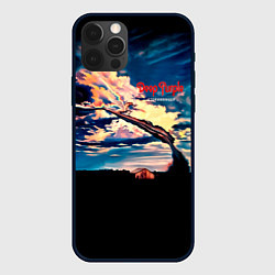 Чехол для iPhone 12 Pro Deep Purple - Stormbringer, цвет: 3D-черный