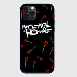 Чехол для iPhone 12 Pro MY CHEMICAL ROMANCE РОЗЫ MCR ROSES, цвет: 3D-черный