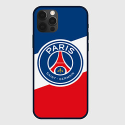 Чехол для iPhone 12 Pro Paris Saint-Germain FC, цвет: 3D-черный