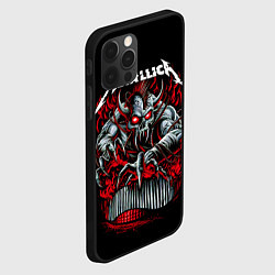 Чехол для iPhone 12 Pro Metallica - Hardwired To Self-Destruct, цвет: 3D-черный — фото 2