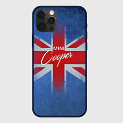 Чехол для iPhone 12 Pro Mini cooper Великобритания, цвет: 3D-черный