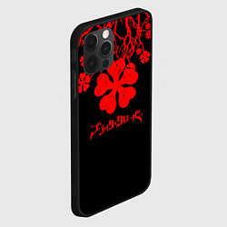 Чехол для iPhone 12 Pro Дерево с Чёрный клевером, цвет: 3D-черный — фото 2