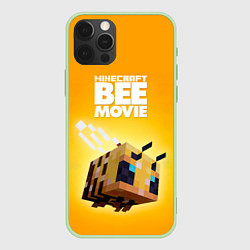 Чехол для iPhone 12 Pro BEE MOVIE Minecraft, цвет: 3D-салатовый