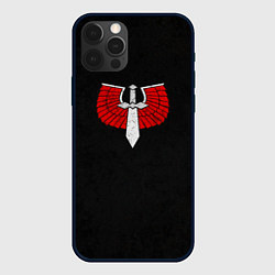 Чехол для iPhone 12 Pro Темные ангелы до Ереси цвет легиона, цвет: 3D-черный