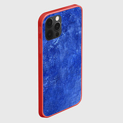 Чехол для iPhone 12 Pro Ночная синева, цвет: 3D-красный — фото 2