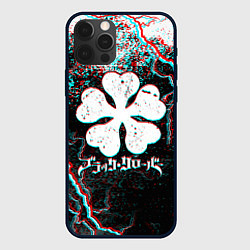 Чехол iPhone 12 Pro BLACK CLOVER GLITCHF FLASHES