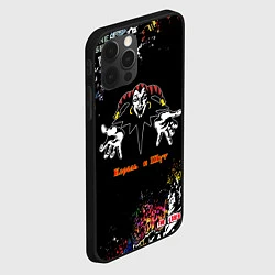 Чехол для iPhone 12 Pro Лого рок групп, цвет: 3D-черный — фото 2